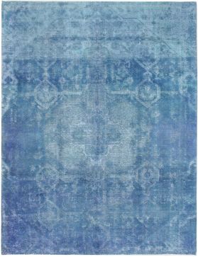 Perzisch vintage tapijt 310 x 207 blauw