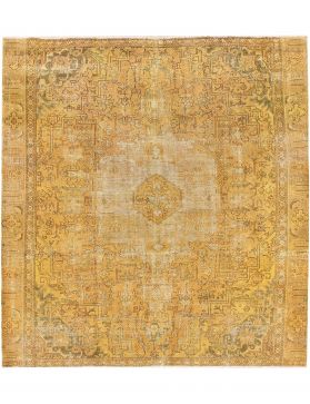 Tapis persan vintage 313 x 270 jaune