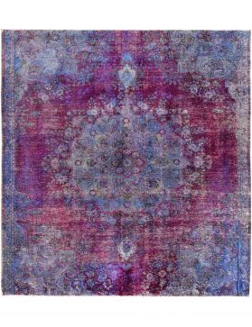 Persischer vintage teppich 277 x 226 blau