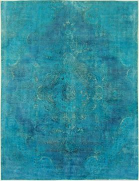 Tapis persan vintage 310 x 213 turquoise