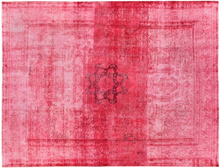 Rød Persien Persisk vintagetæppe 376 x 290 cm