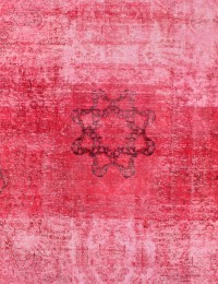 Rød Persien Persisk vintagetæppe 376 x 290 cm - view 4