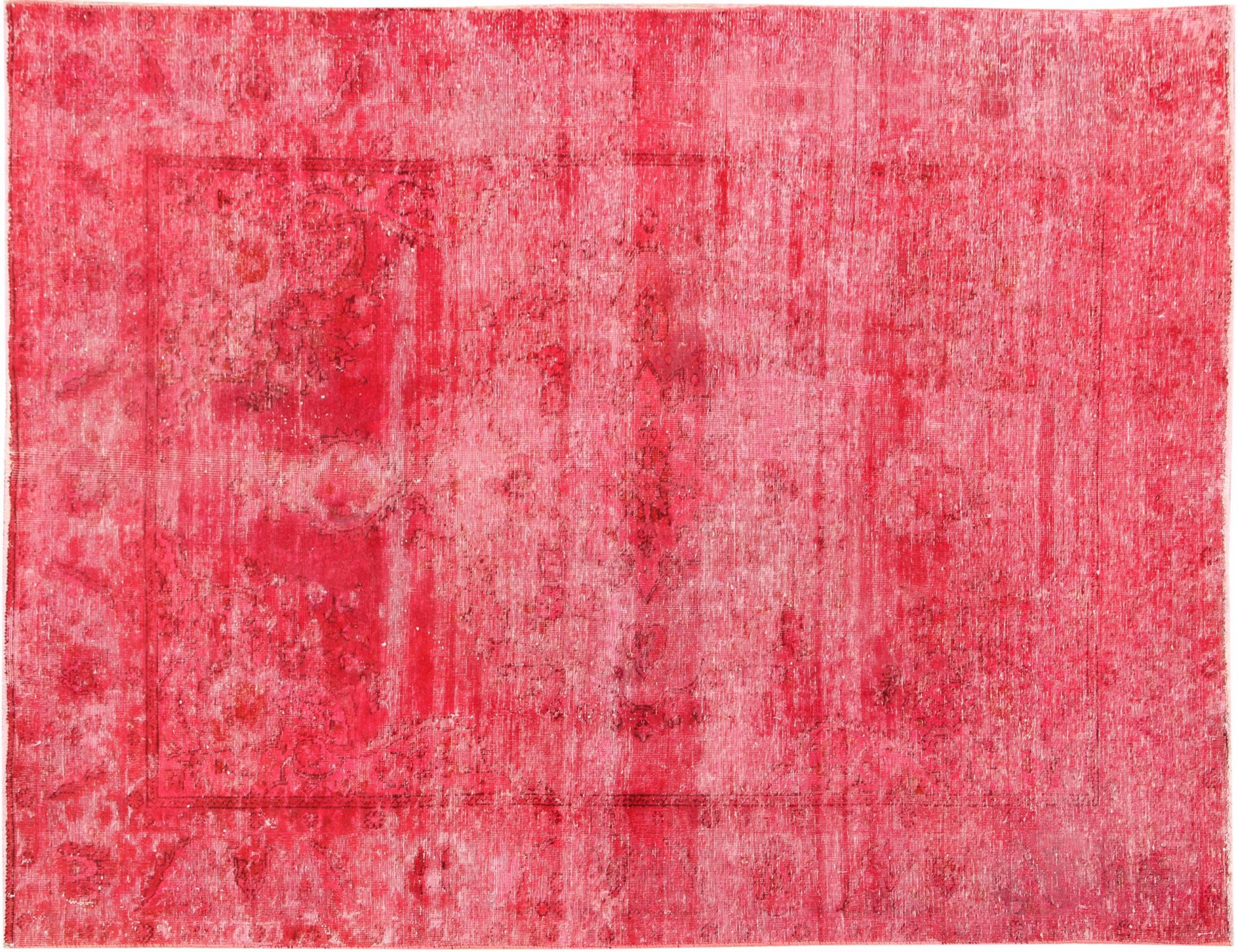 Tapis persan vintage  rouge <br/>291 x 182 cm