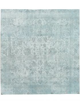 Persischer vintage teppich 293 x 269 blau
