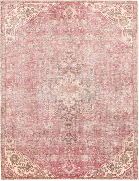 Persian vintage carpet  beige  <br/>240 x 138 cm