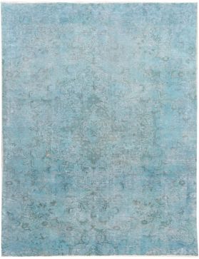 Tappeto vintage persiano 281 x 180 blu