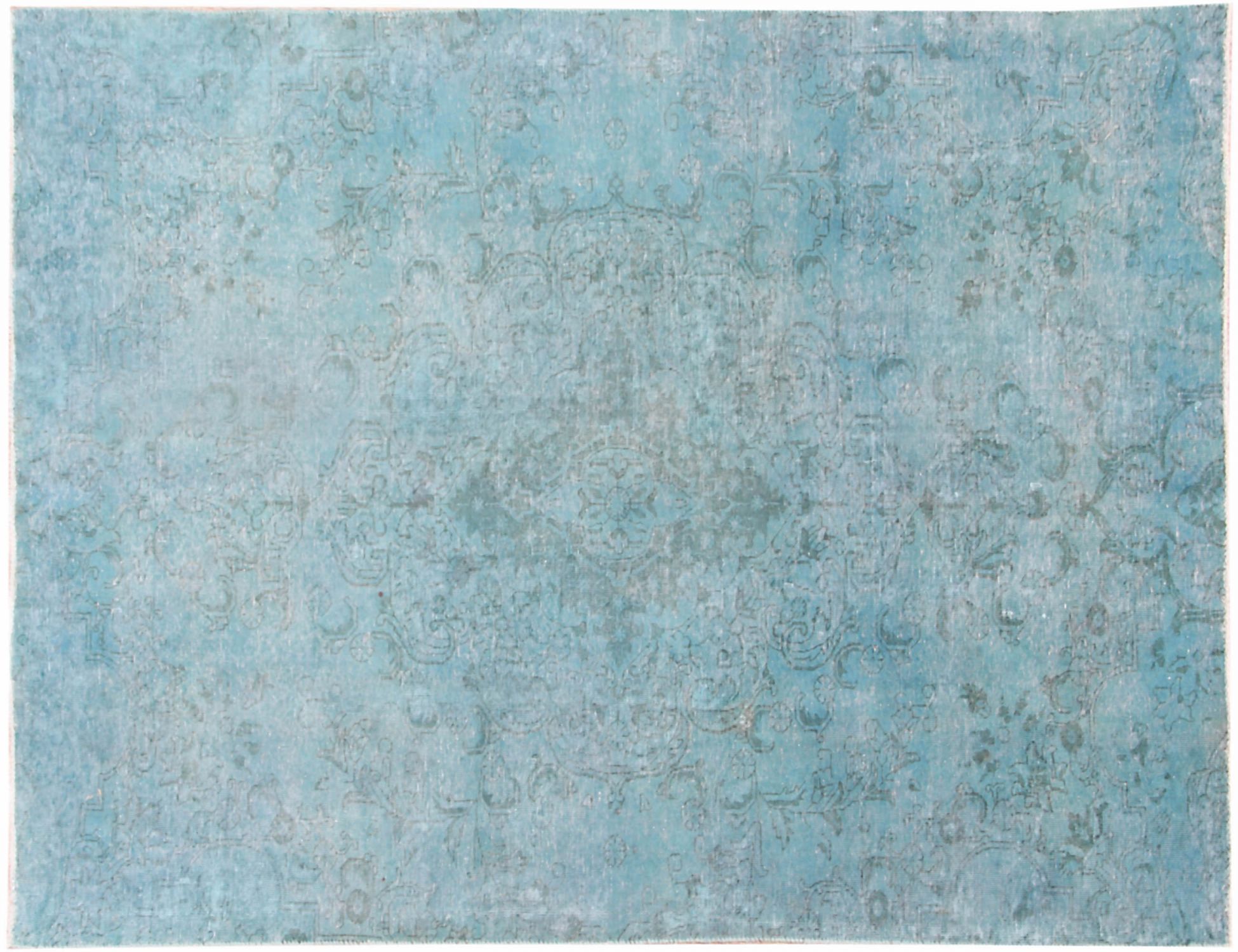 Tapis persan vintage  bleu <br/>281 x 180 cm