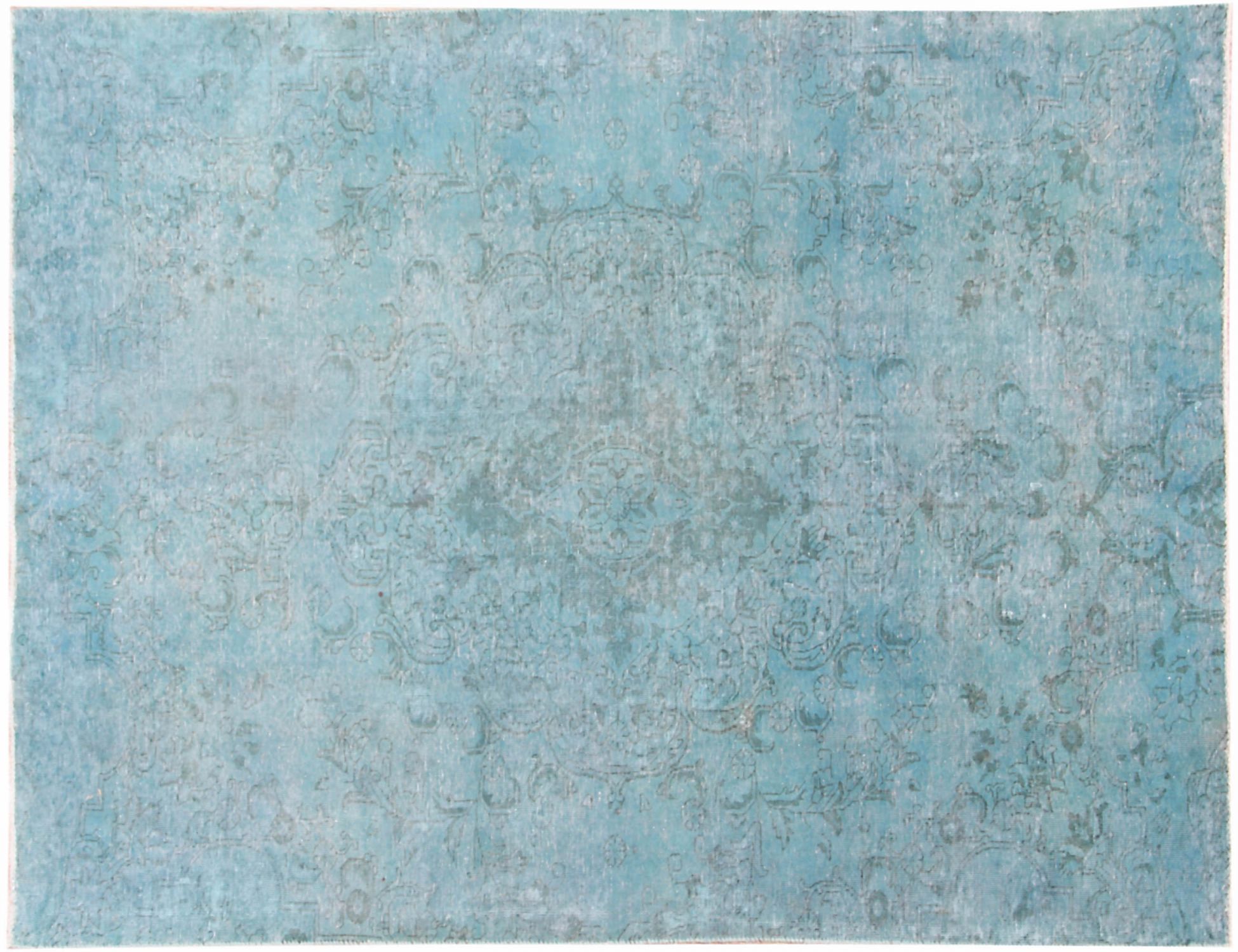Tappeto vintage persiano  blu <br/>281 x 180 cm