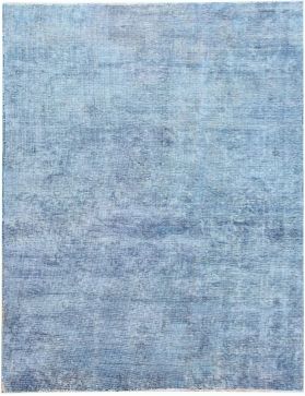 Persian vintage carpet  blue <br/>213 x 125 cm
