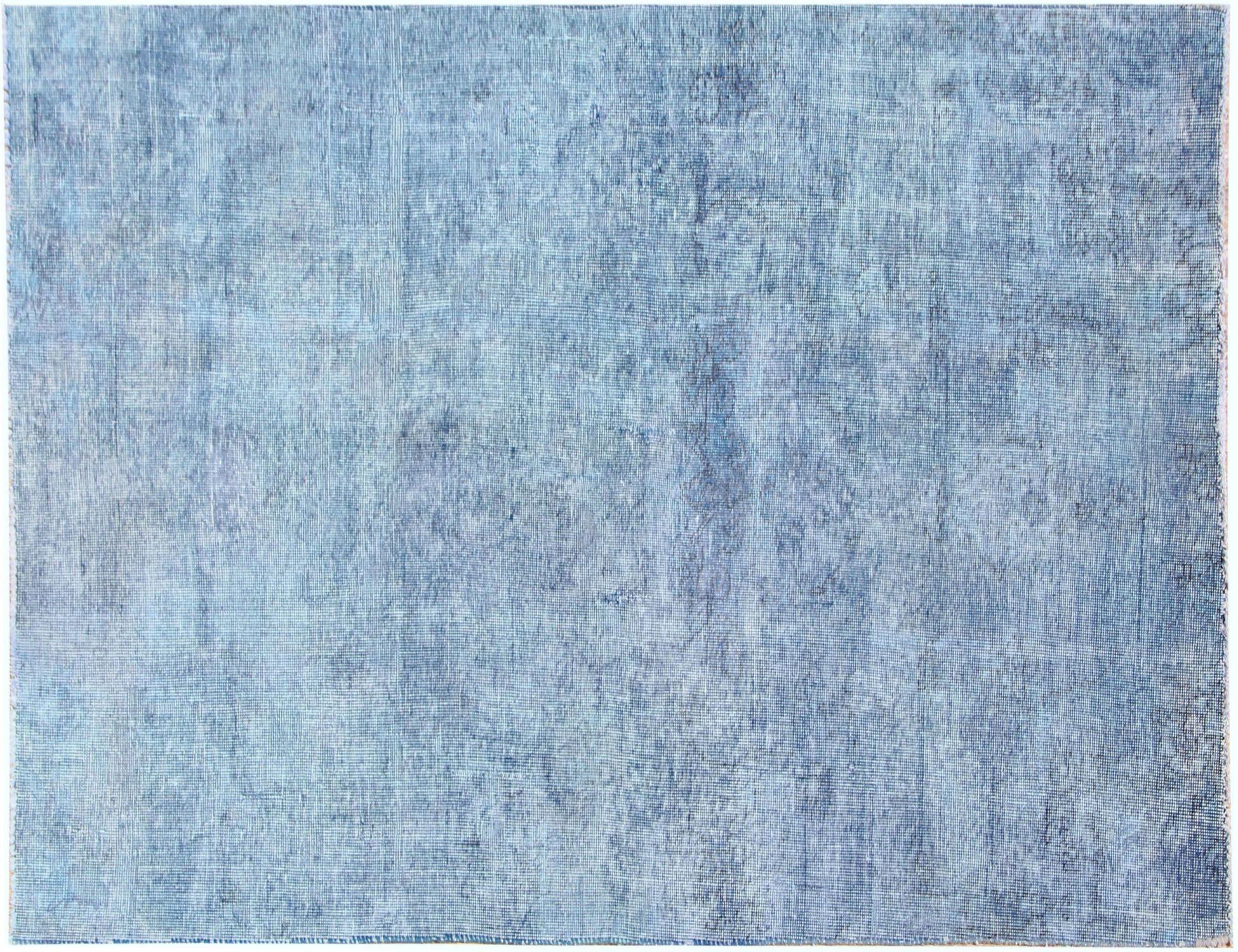 Persian vintage carpet  blue <br/>213 x 125 cm
