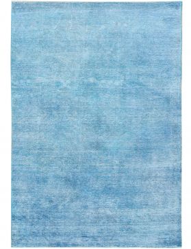 Tapis persan vintage 262 x 138 bleu