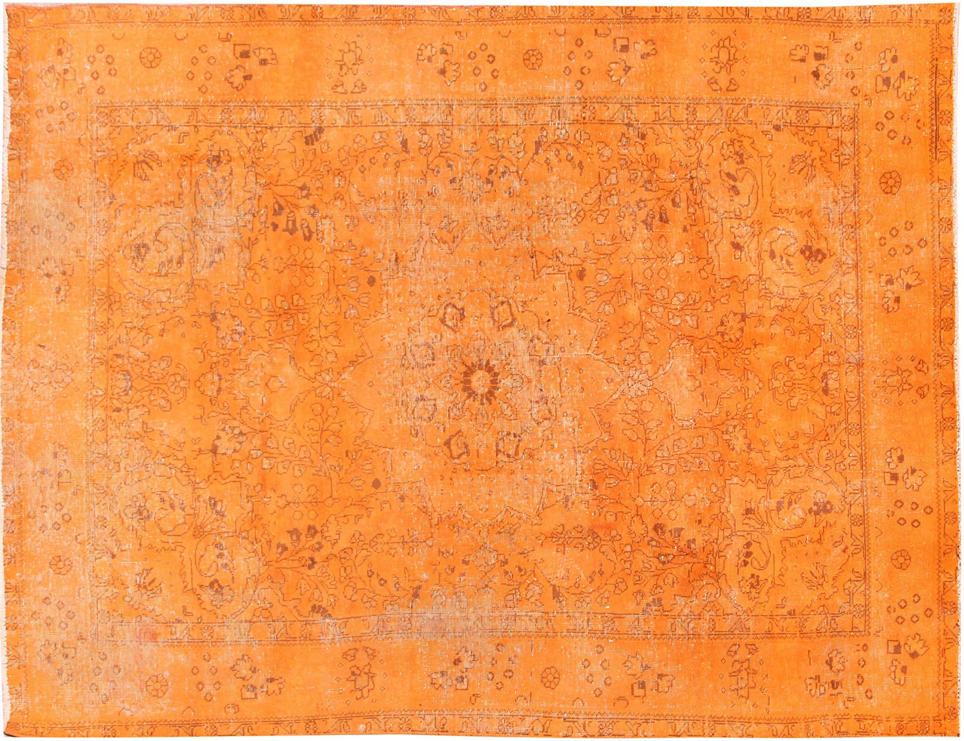 Persischer vintage teppich  orange <br/>296 x 203 cm
