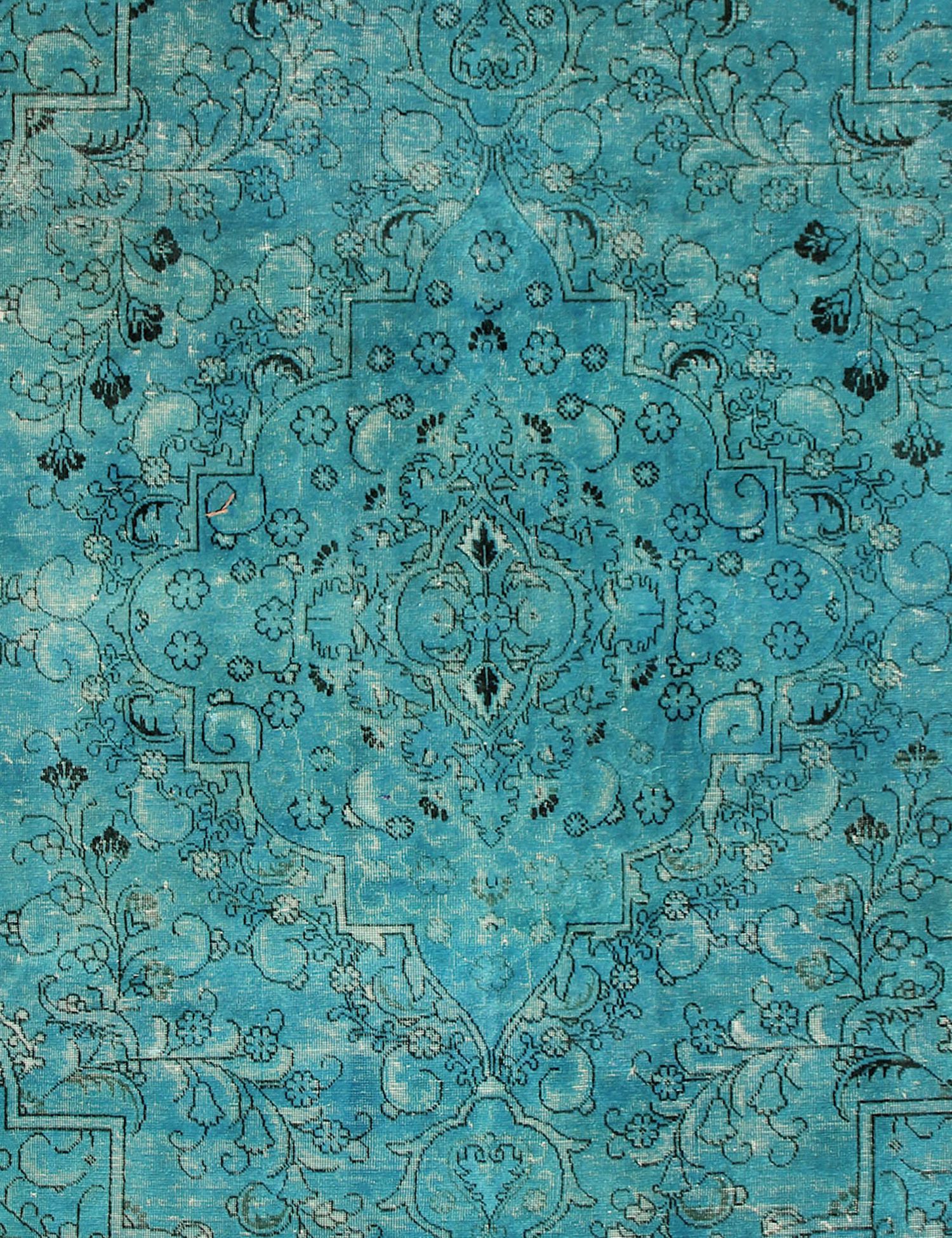 Tappeto vintage persiano  blu <br/>327 x 224 cm