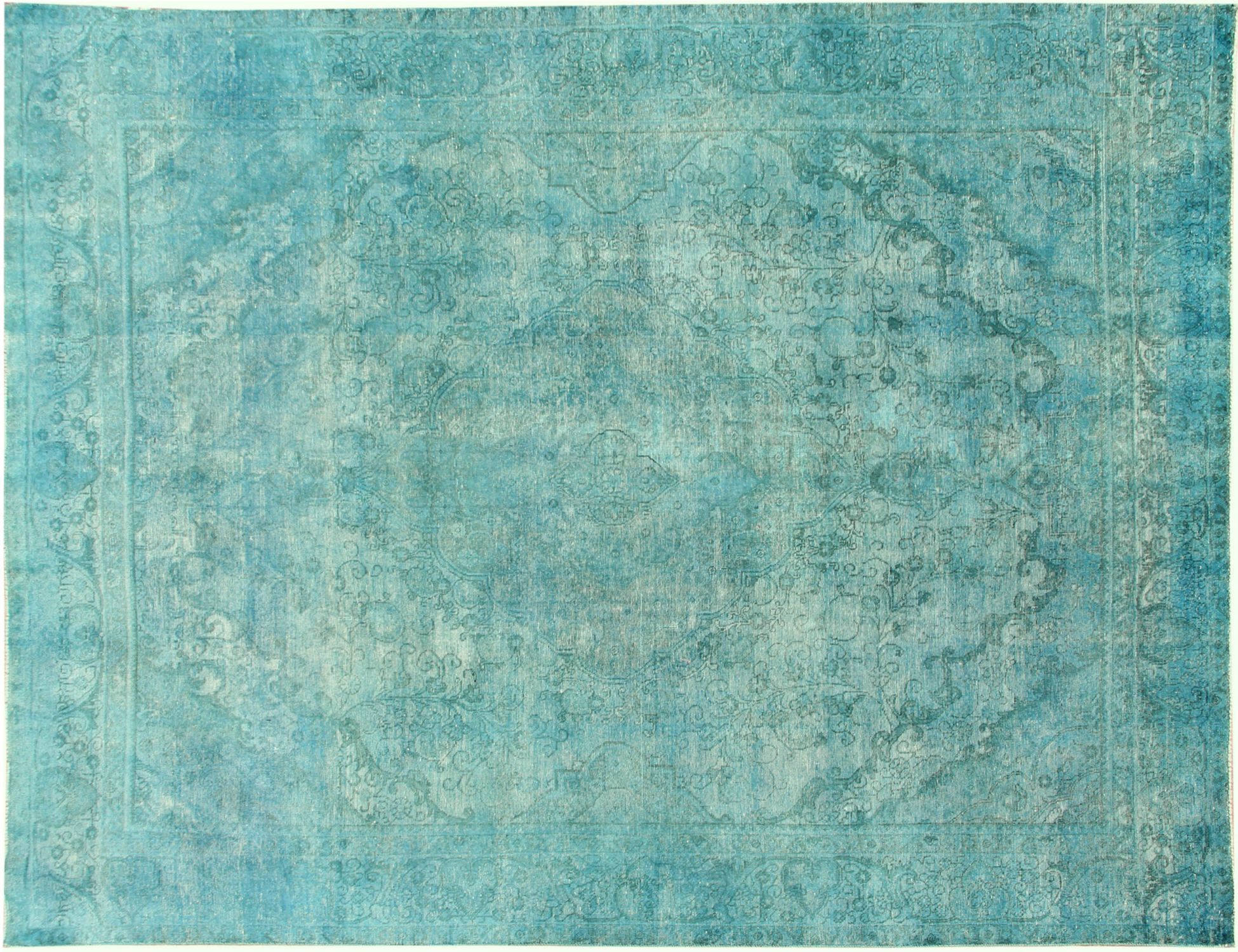 Persialaiset vintage matot  turkoosi <br/>385 x 285 cm