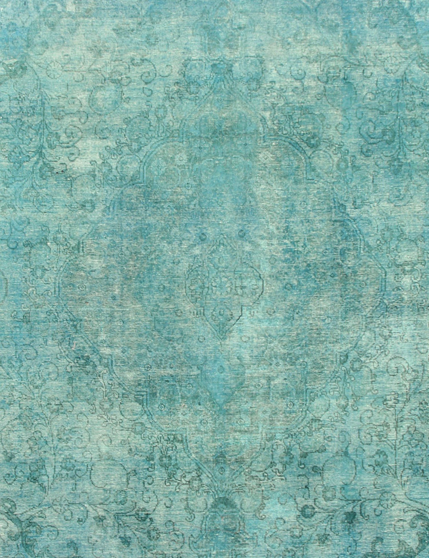 Tappeto vintage persiano  turchese <br/>385 x 285 cm