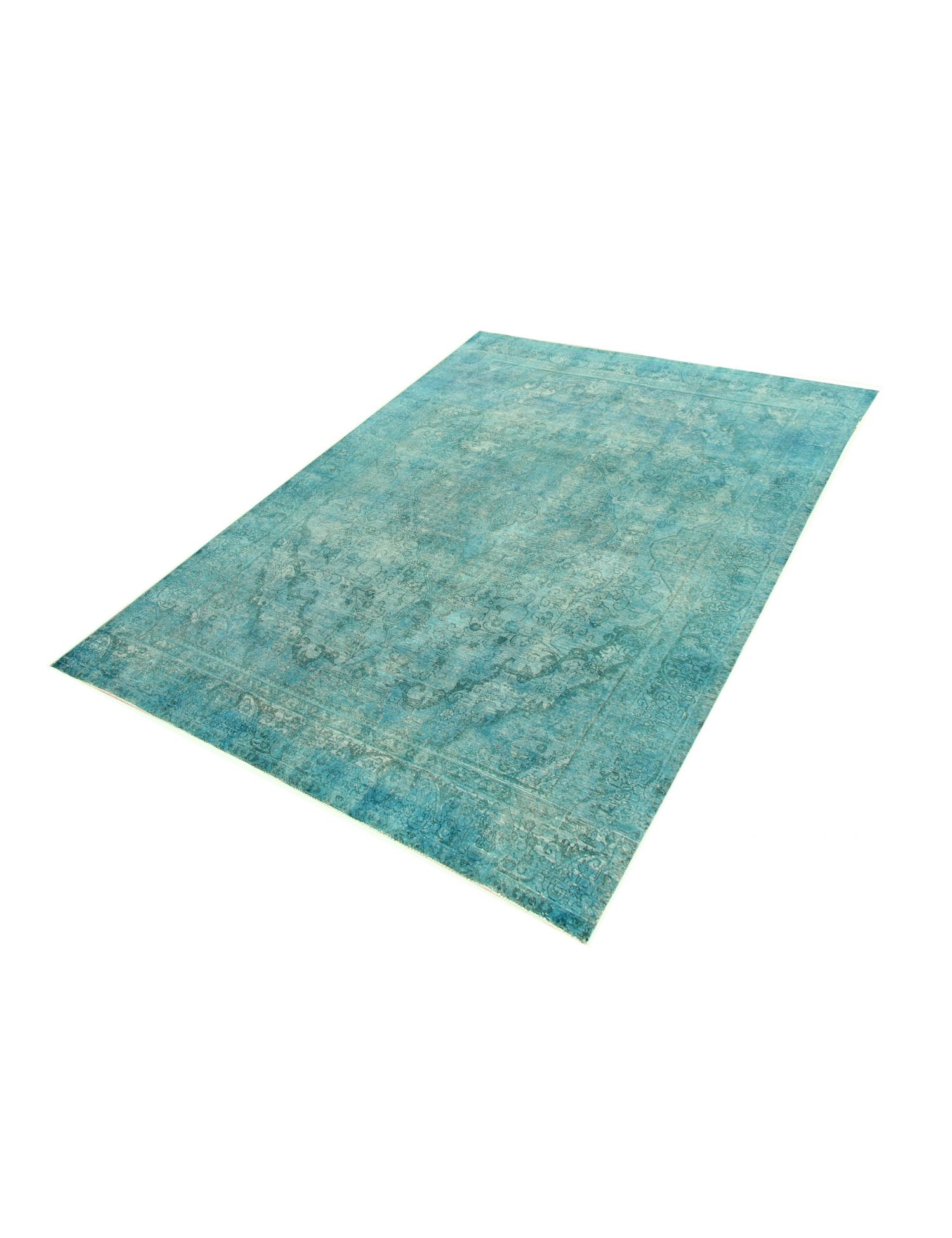 Persischer vintage teppich  türkis <br/>385 x 285 cm