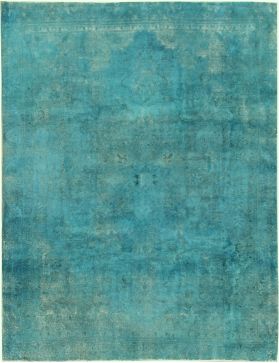Tapis persan vintage 346 x 270 turquoise