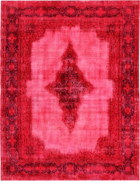 Perzisch vintage tapijt 390 x 300 rood