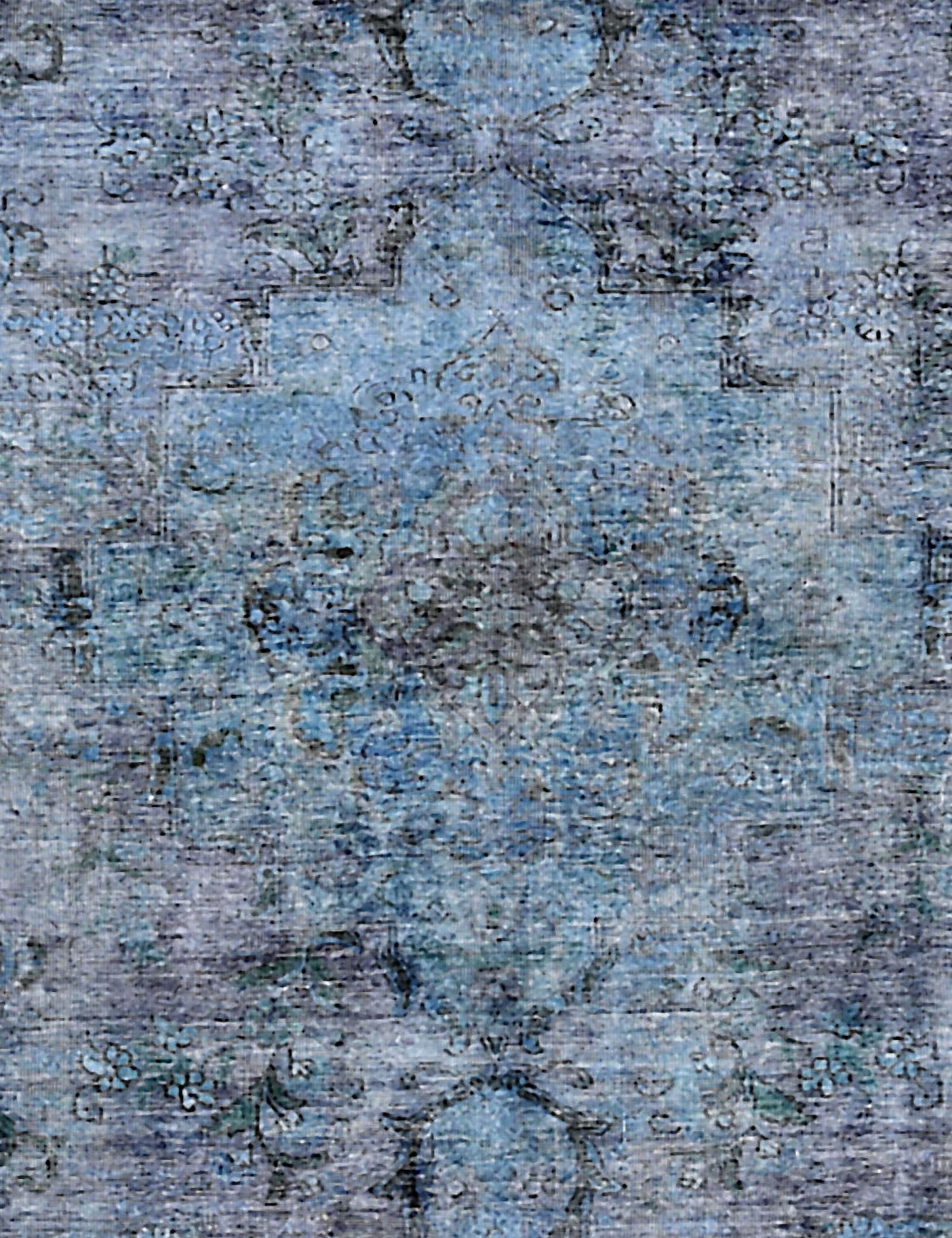 Persisk vintagetæppe  blå <br/>280 x 173 cm