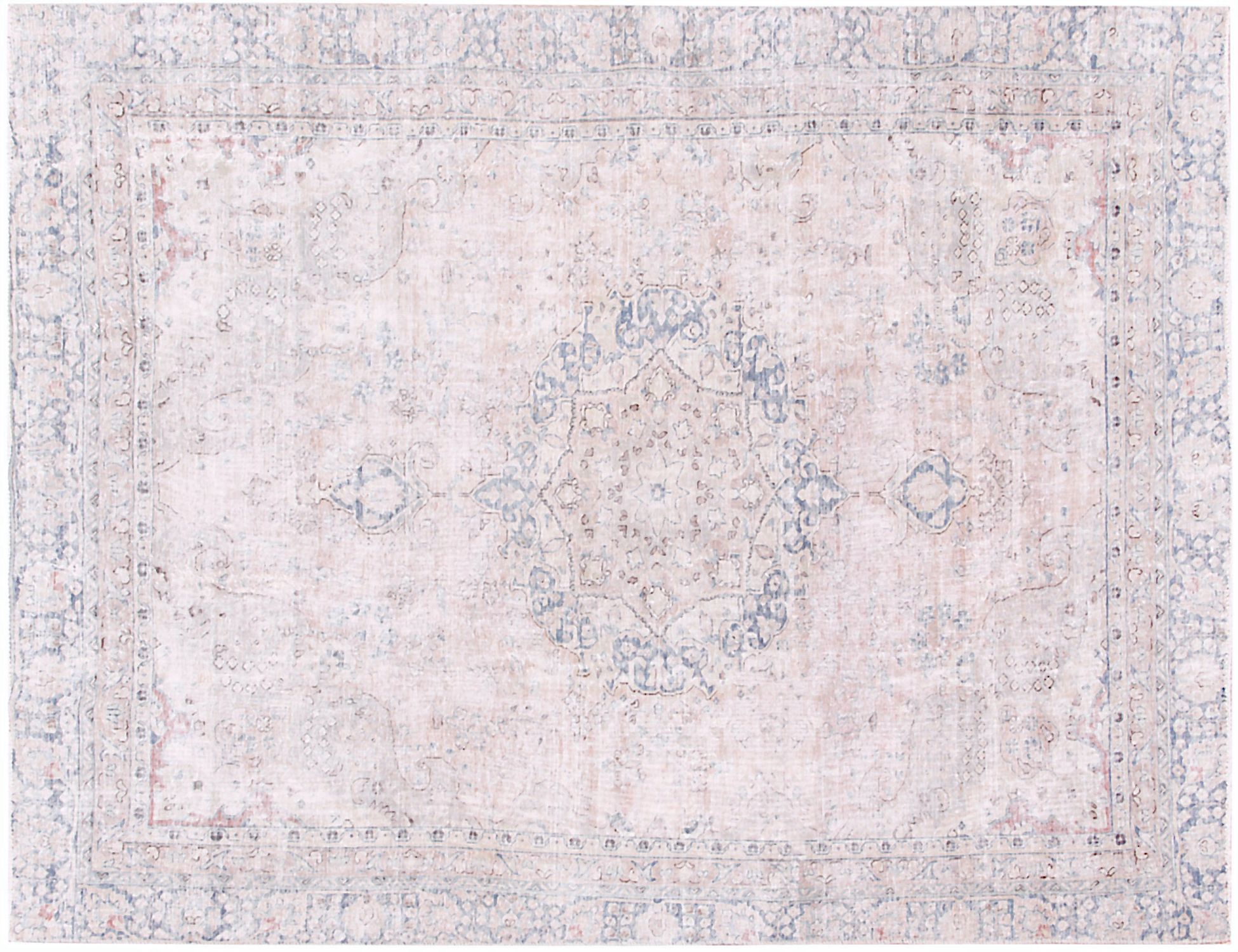 Tappeto vintage persiano  beige <br/>294 x 202 cm