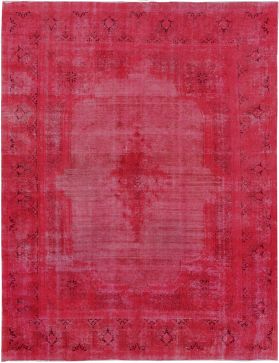 Persian vintage carpet 390 x 298 red 
