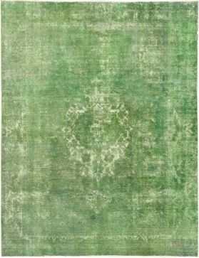 Tappeto vintage persiano  verde <br/>365 x 276 cm