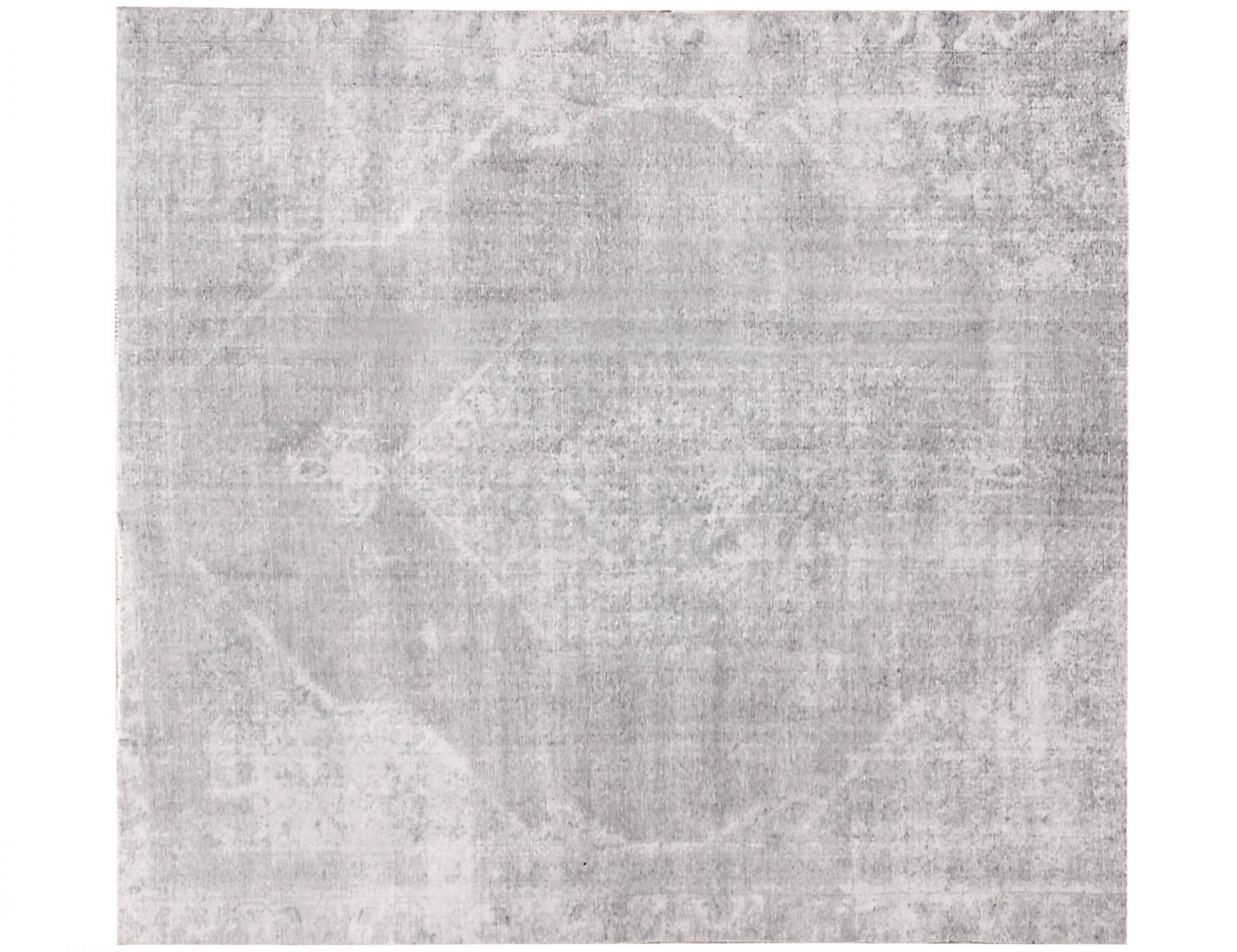 Quadrat  vintage teppich  blau <br/>294 x 253 cm