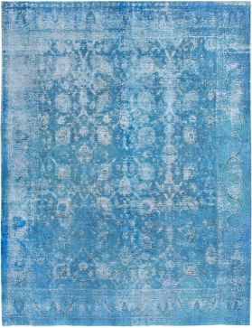 Alfombra persa vintage 367 x 284 azul