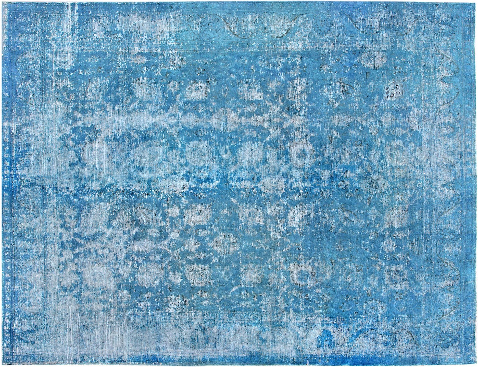 Tappeto vintage persiano  blu <br/>367 x 284 cm