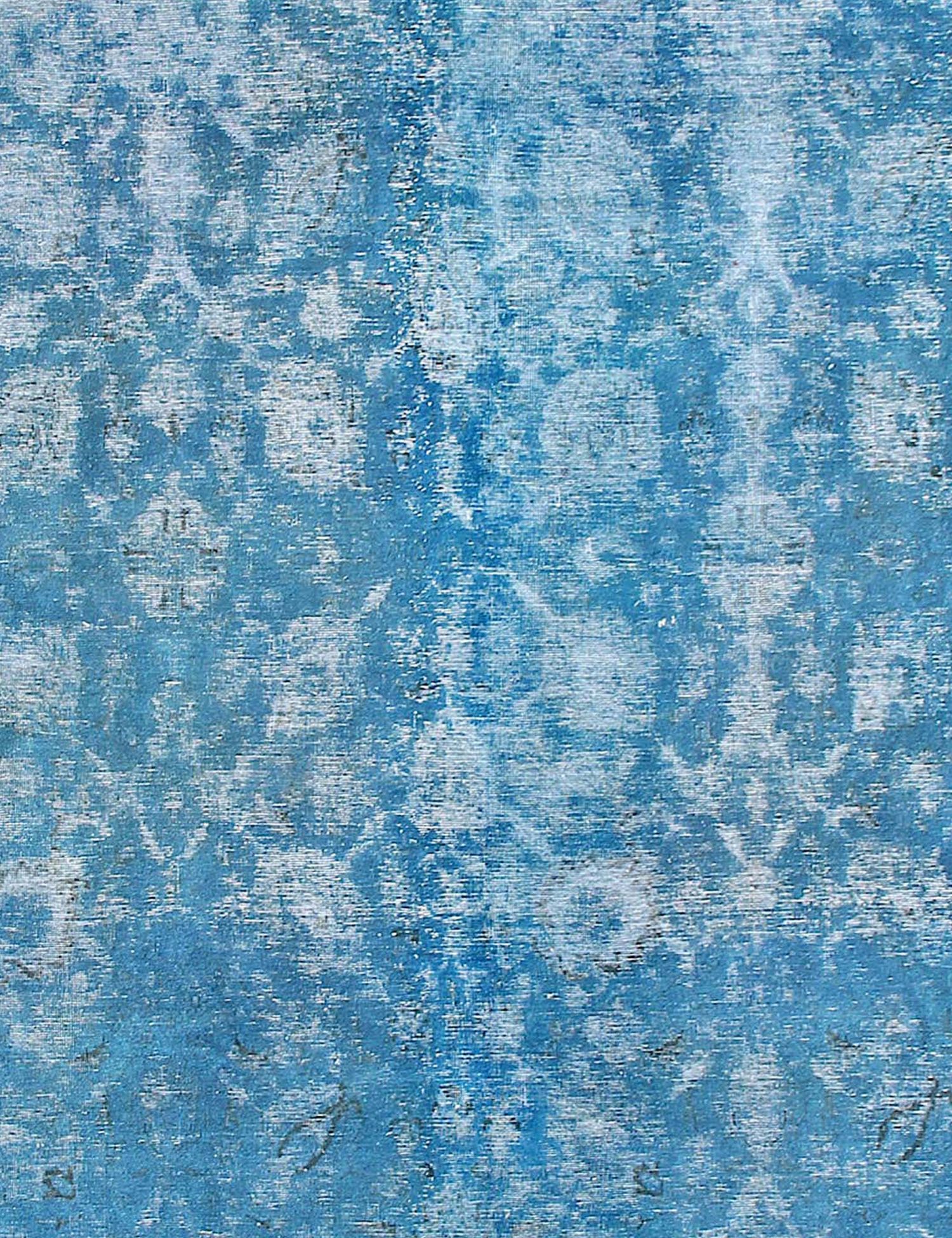 Tappeto vintage persiano  blu <br/>367 x 284 cm