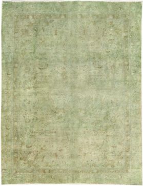 Persian vintage carpet  green  <br/>255 x 170 cm
