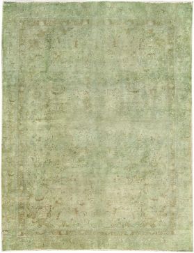 Tapis persan vintage 255 x 170 vert