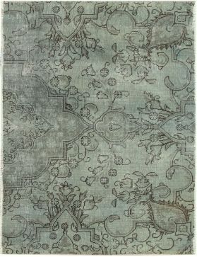 Perzisch vintage tapijt 110 x 174 groen