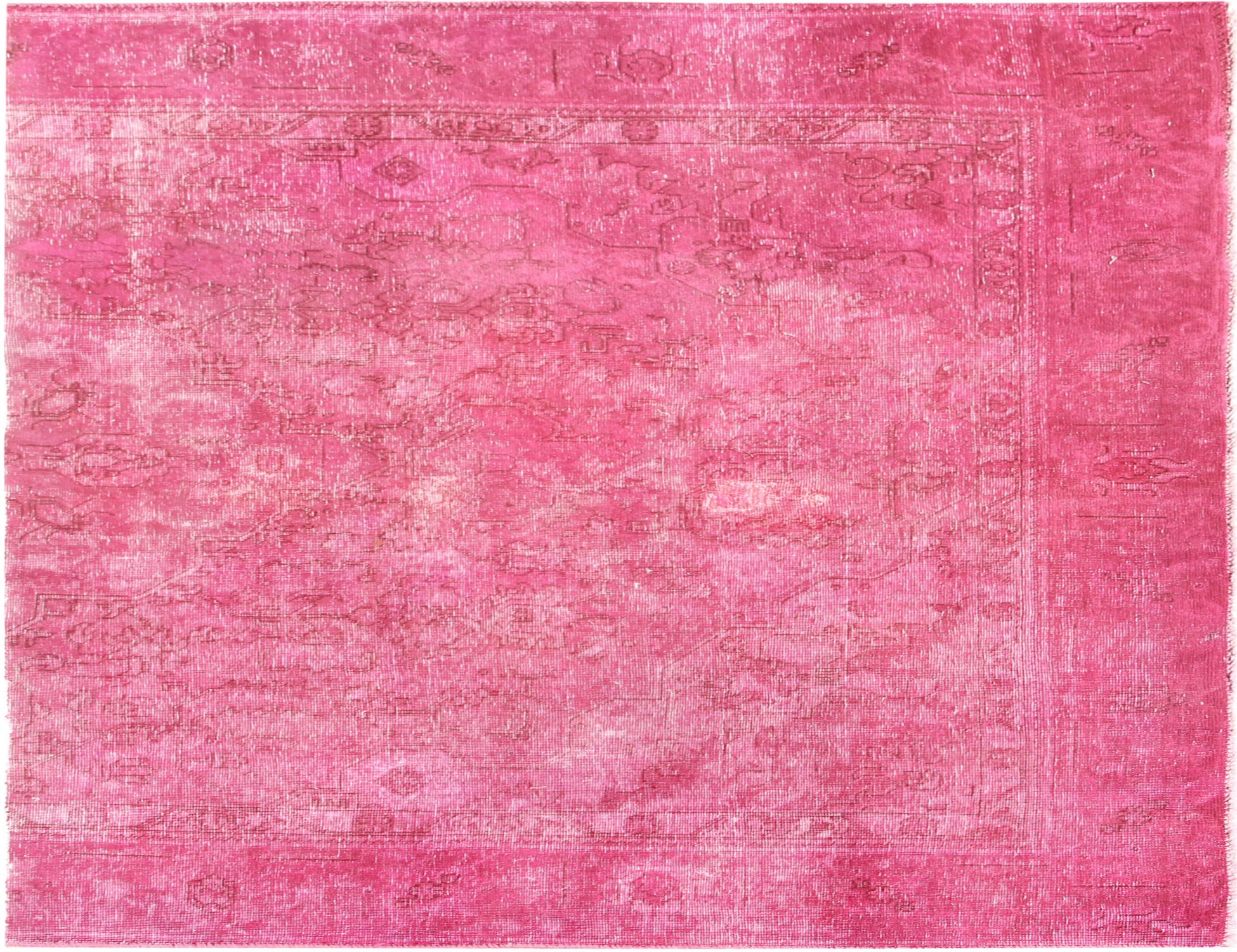 Tappeto vintage persiano  rosa <br/>152 x 228 cm