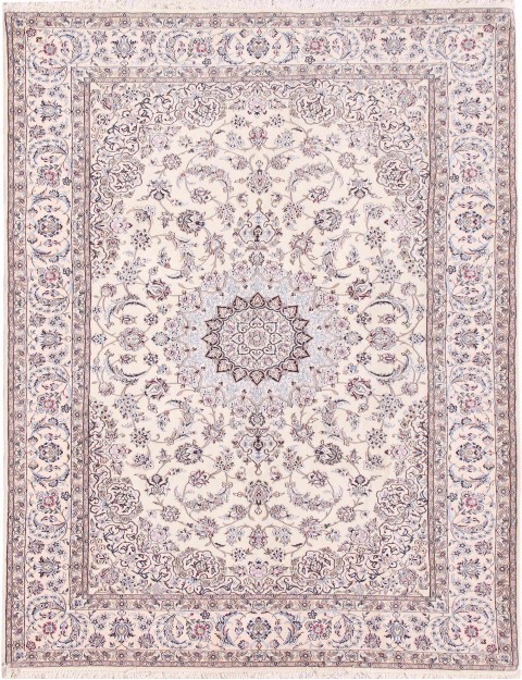 Beige Persien Nain Teppich  306 x 198 cm