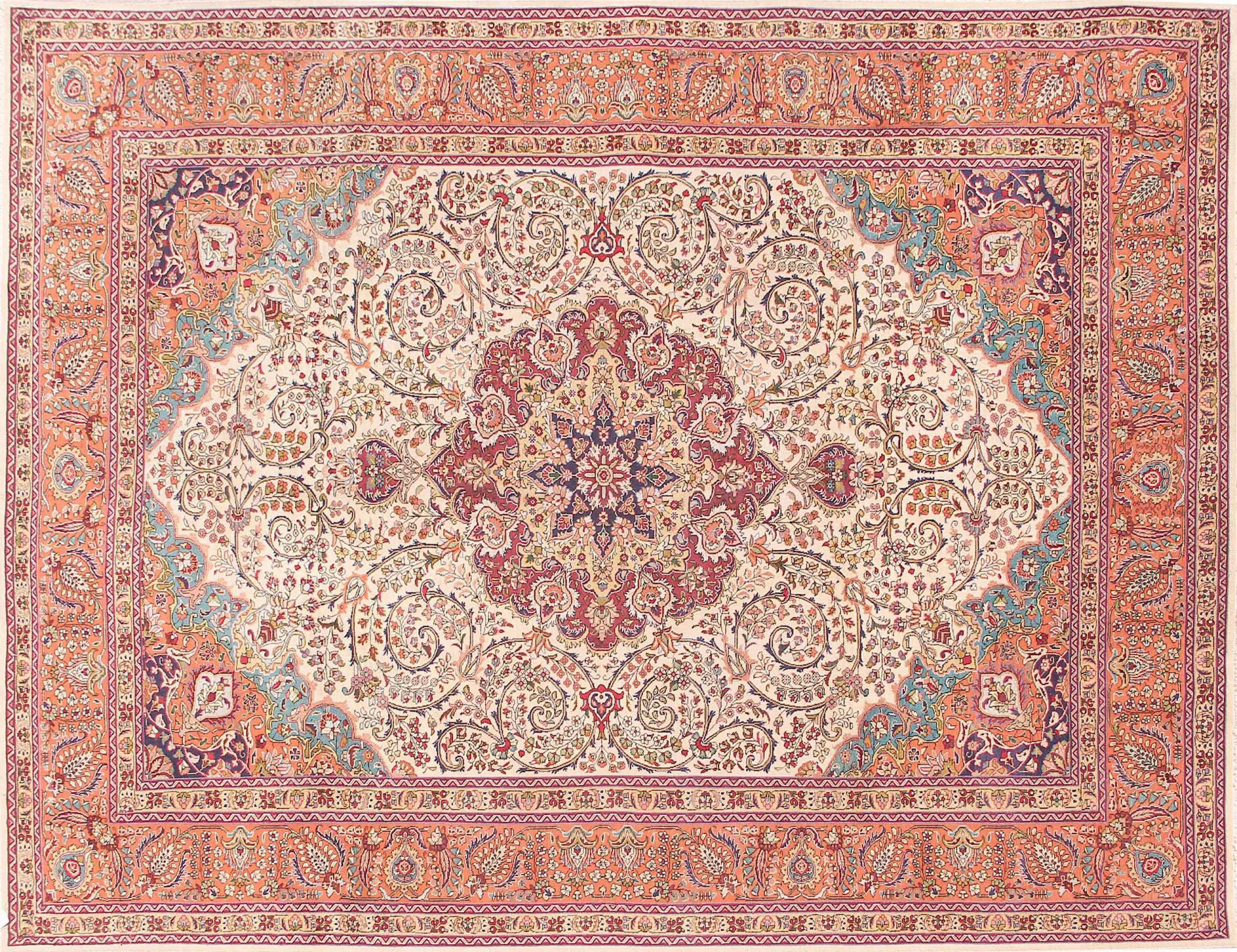 Tabriz Tapijt   365 x 240 cm