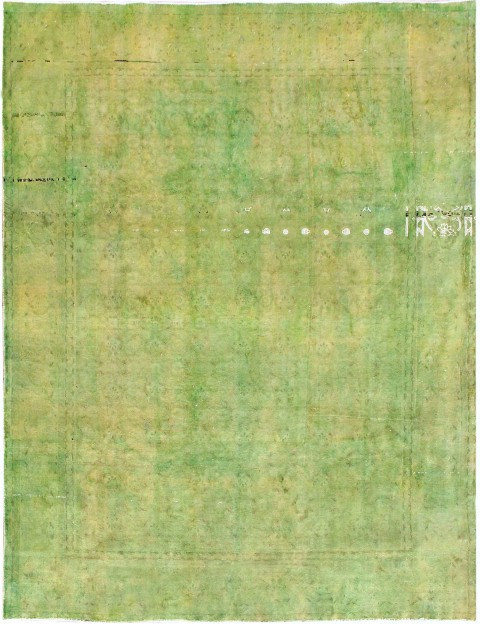 Vert Persan Tapis Persan vintage  370 x 290 cm