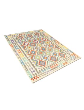Multicolor  Afghanistan Kelim  298 x 201 cm