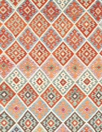 Multicolore Afghanistan Kelim  281 x 253 cm