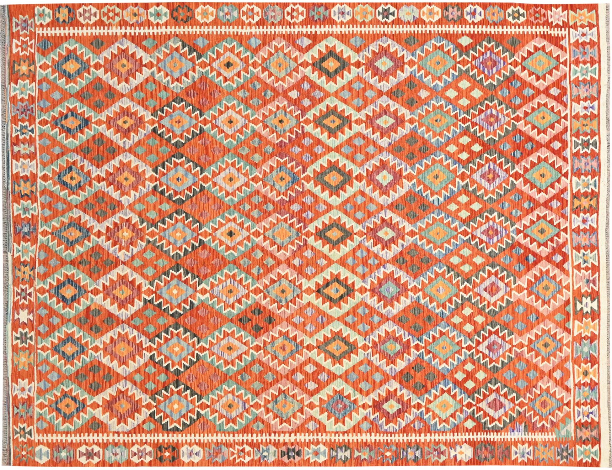 Kelim  multicolore <br/>305 x 262 cm