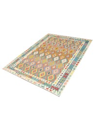 Multicolor Afghanistan Kelim  343 x 248 cm