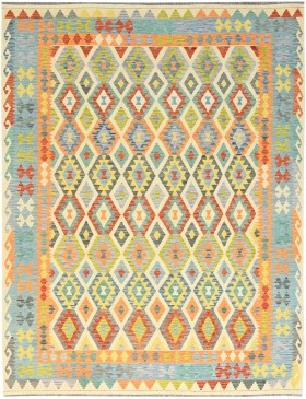 Beige Afghanistan Kelim  347 x 259 cm