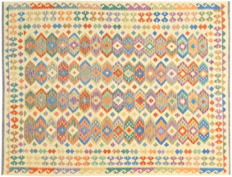 Multicolore Afghanistan Kelim  347 x 253 cm