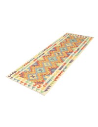 Beige Afghanistan Kelim  288 x 79 cm