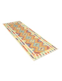 Beige Afghanistan Kelim  288 x 79 cm