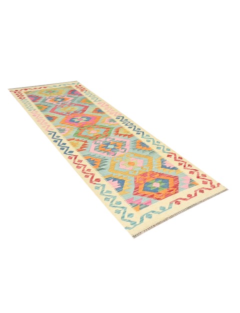 Multicolore Afghanistan Kelim  240 x 81 cm