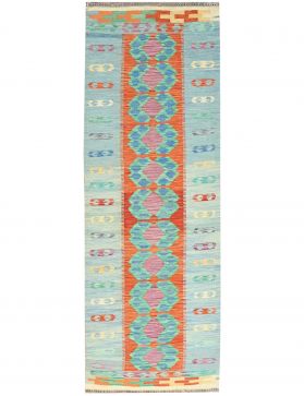Kelim  blu <br/>249 x 81 cm