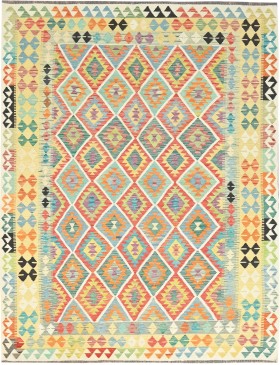 Beige Afghanistan Kelim  301 x 207 cm