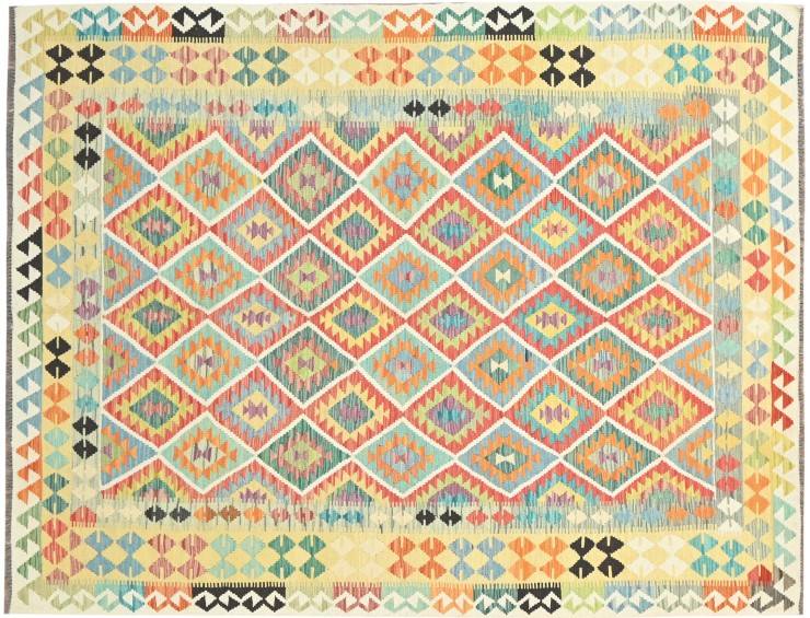 Beige Afghanistan Kelim  301 x 207 cm