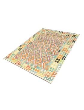 Beige Afghanistan Kelim  301 x 207 cm